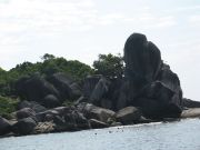 saavumme Similan-saarelle